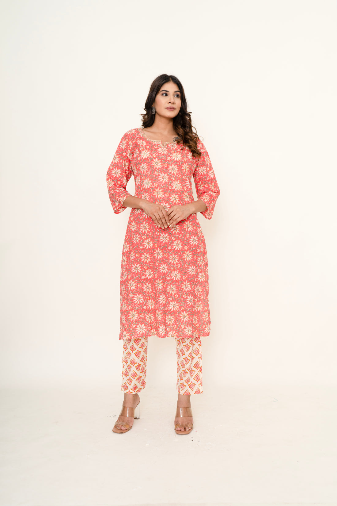 cotton printed co-ord set