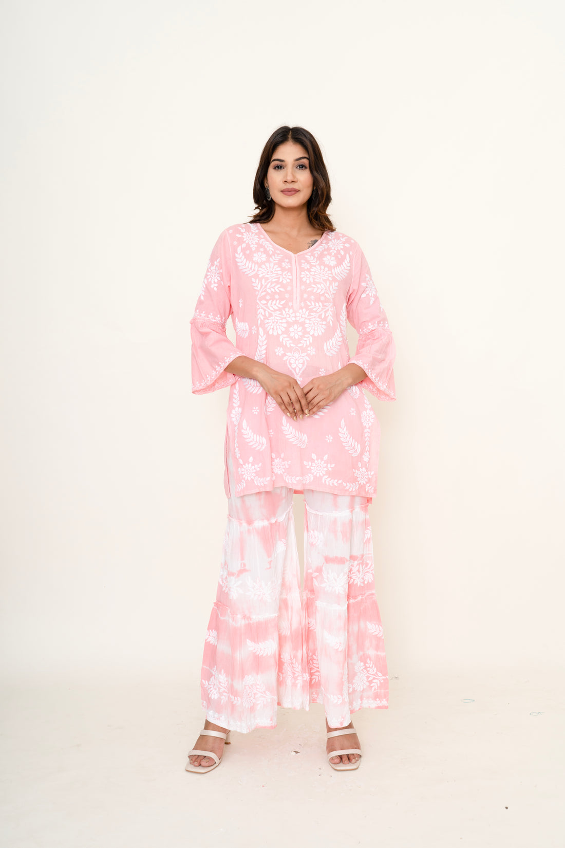 Chikankari sharara set