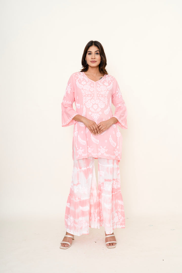 Chikankari sharara set