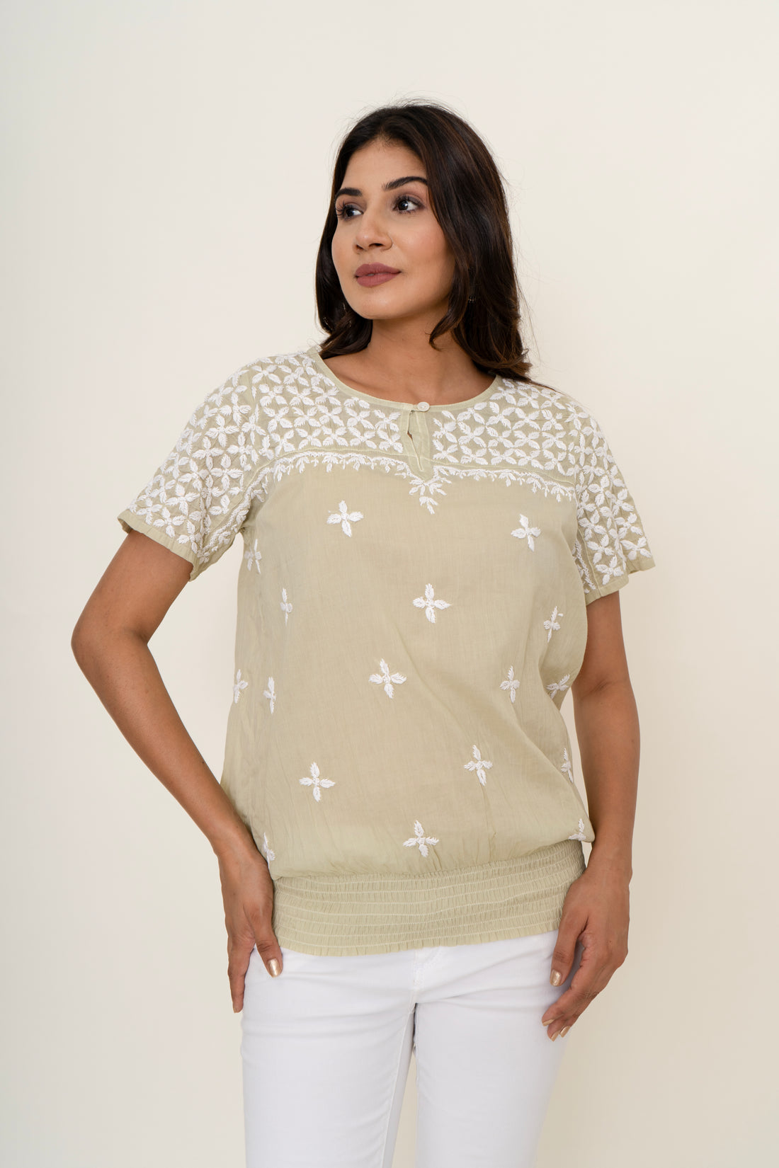 Chikankari top