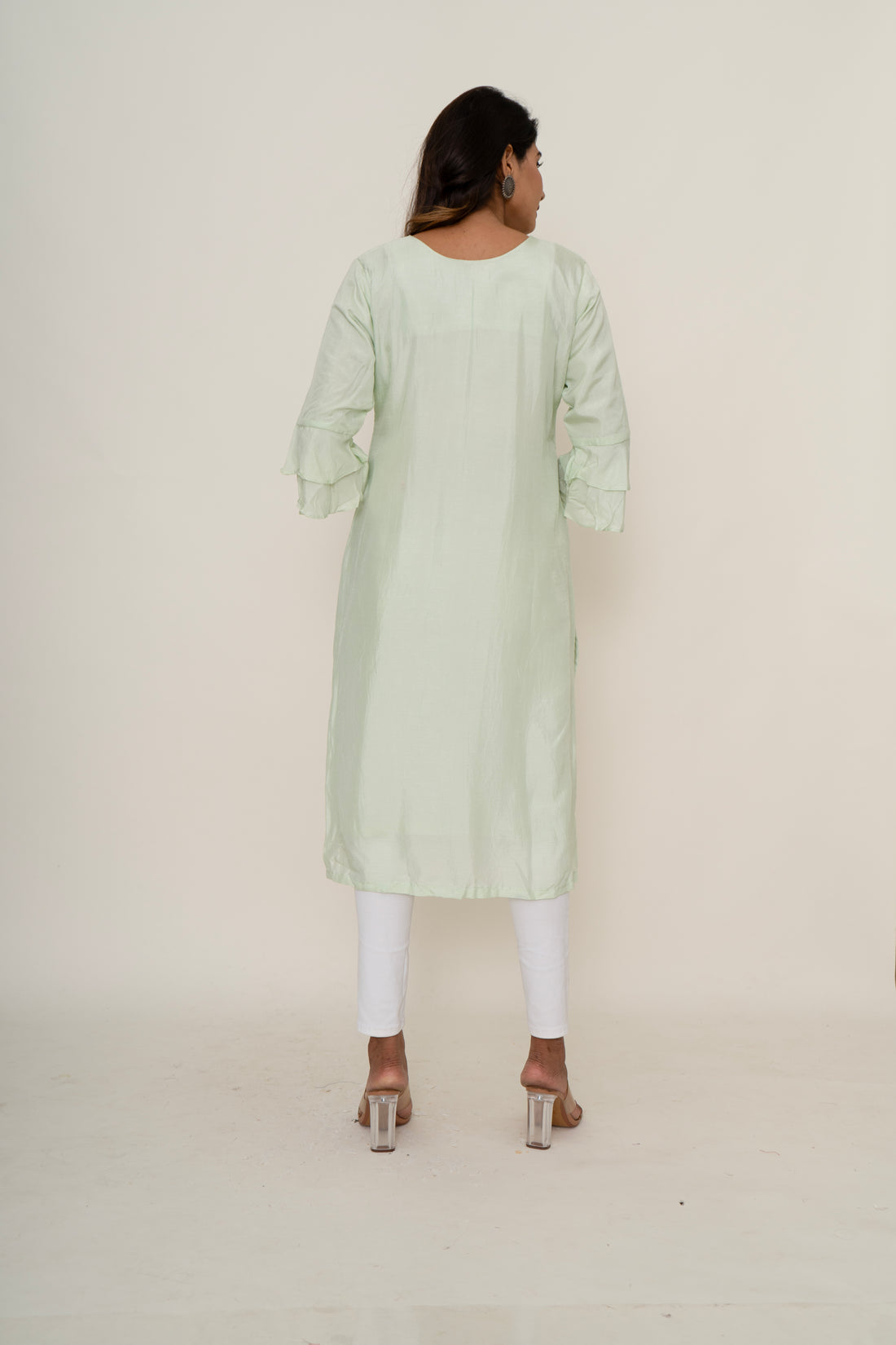 cotton silk kurta