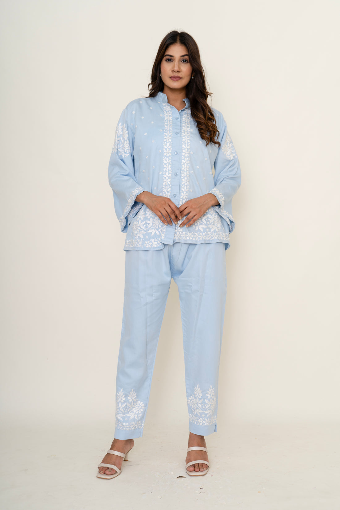 chikankari co-ord set