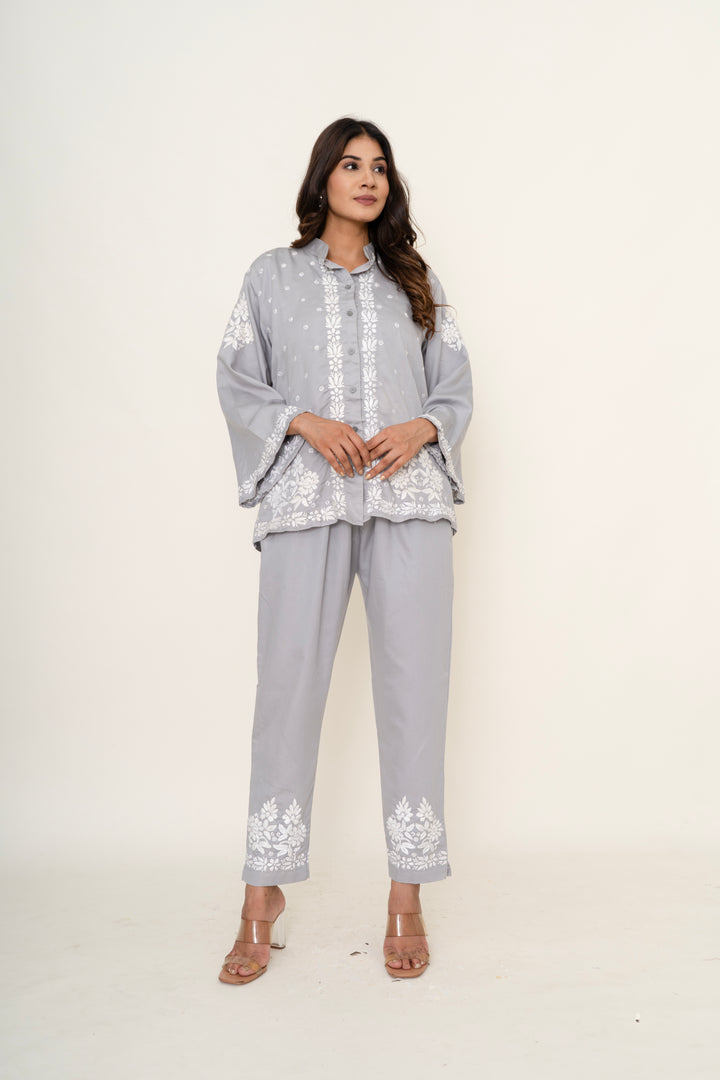 chikankari co-ord set