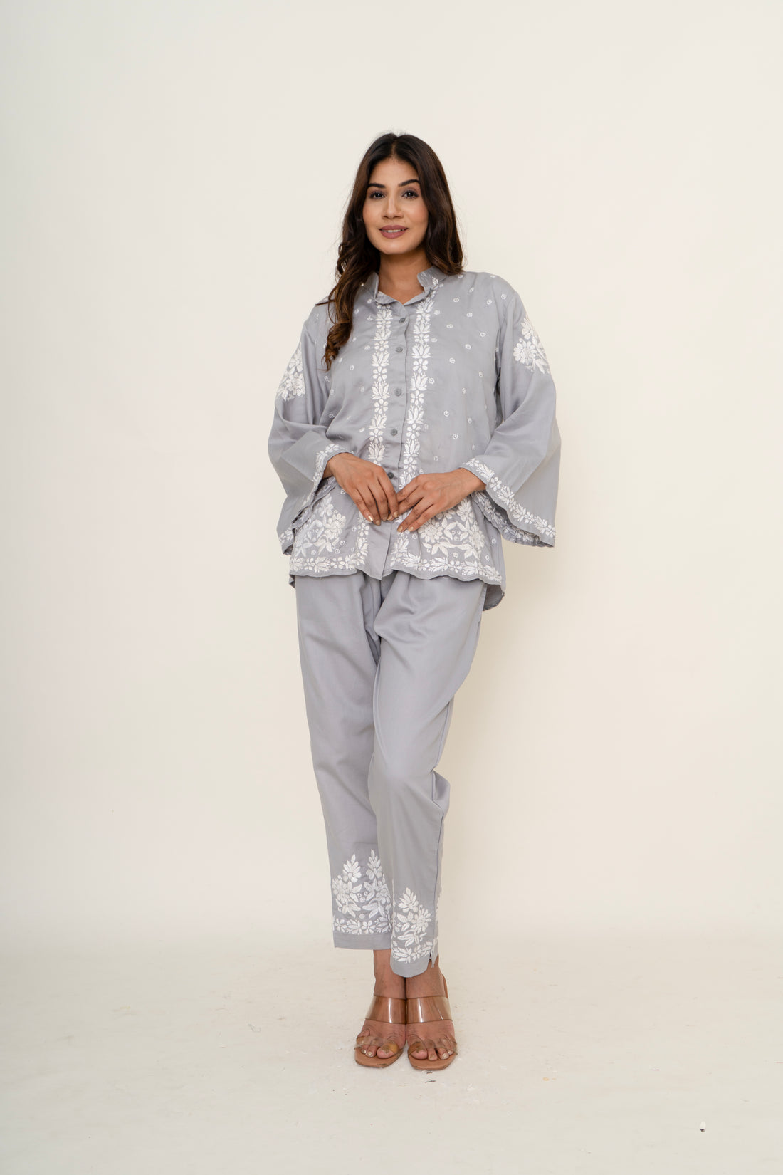 chikankari co-ord set