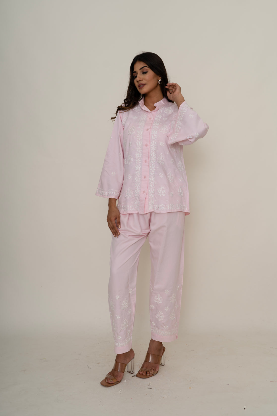 chikankari co-ord set