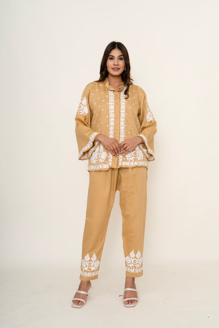 chikankari co-ord set