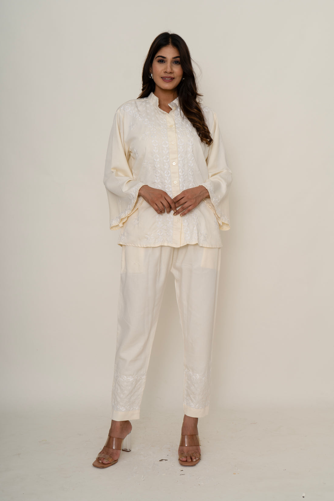 chikankari co-ord set