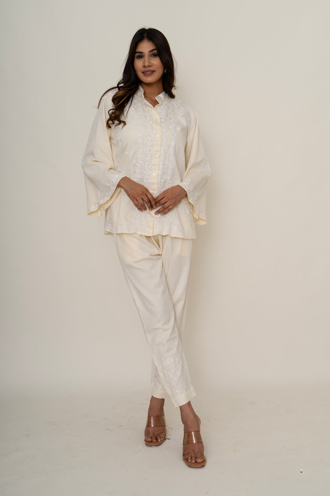 chikankari co-ord set