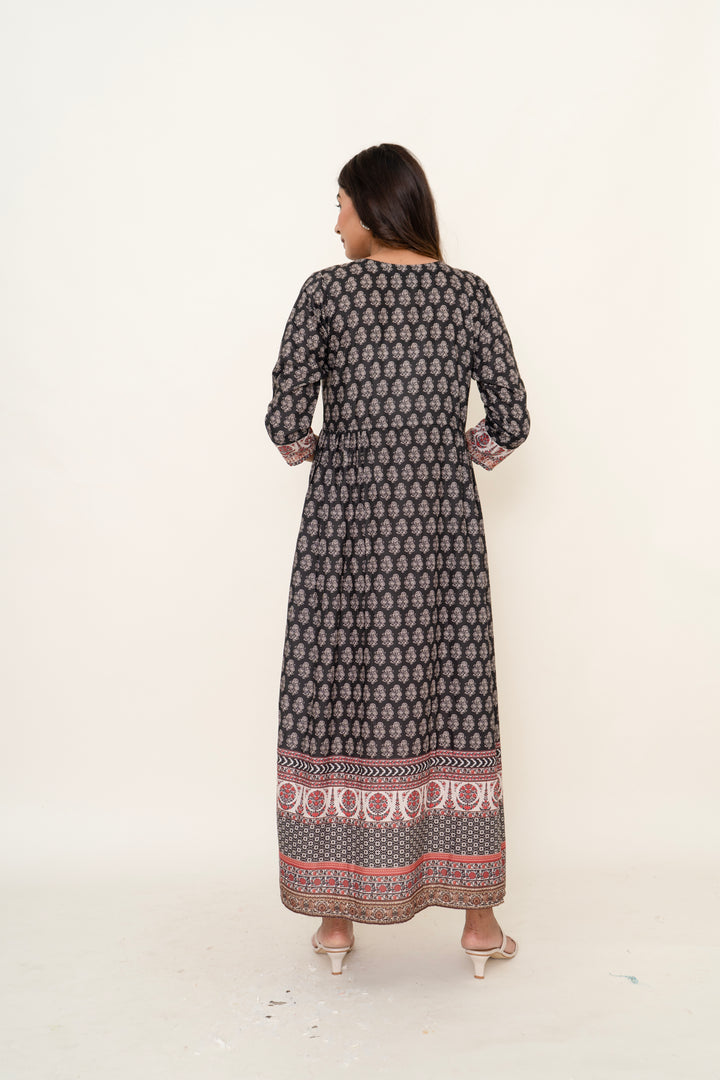 Black long kurti