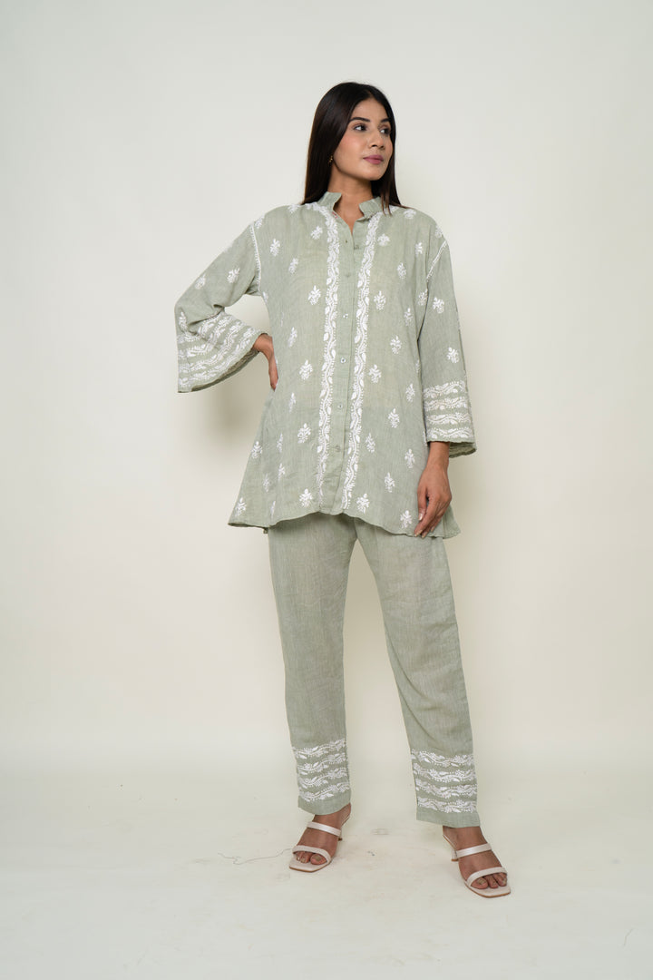 chikankari co-ord set