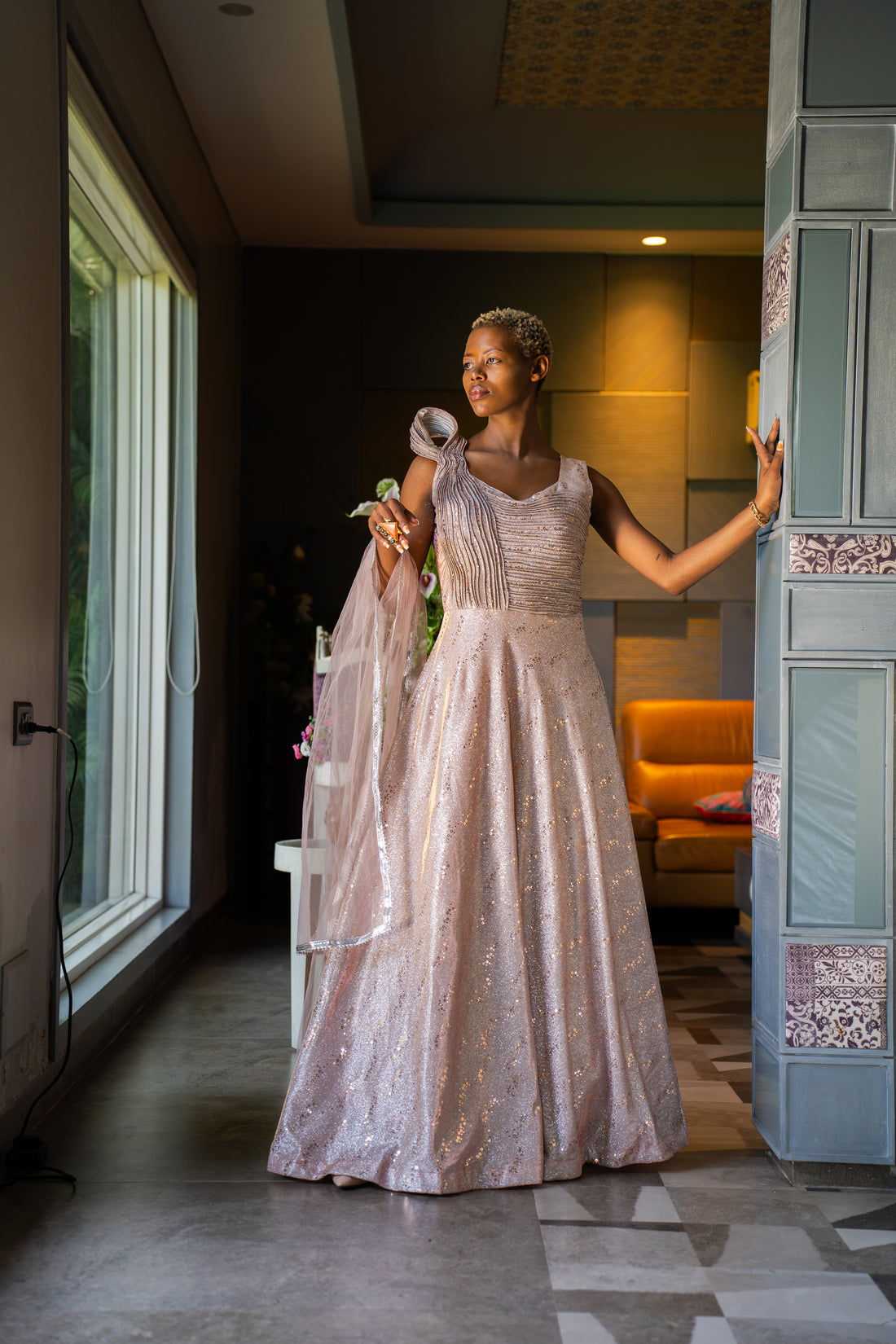 Pink Cocktail Gown