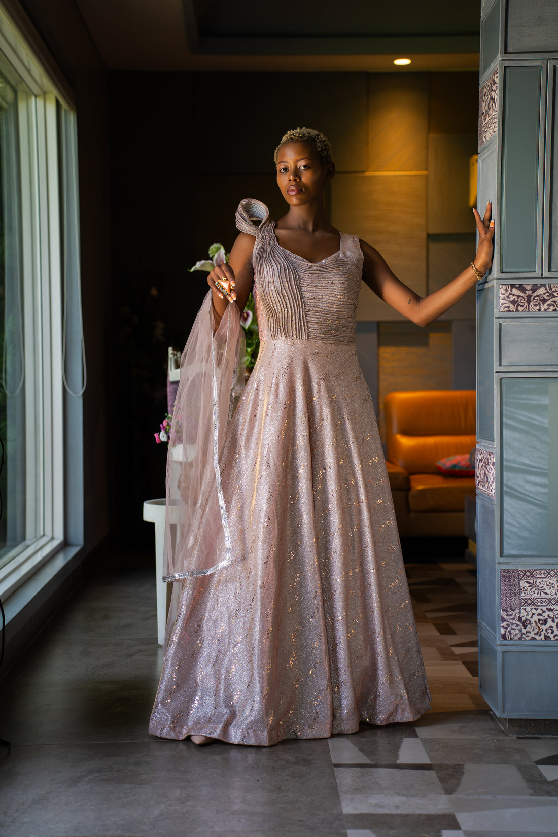 Pink Cocktail Gown