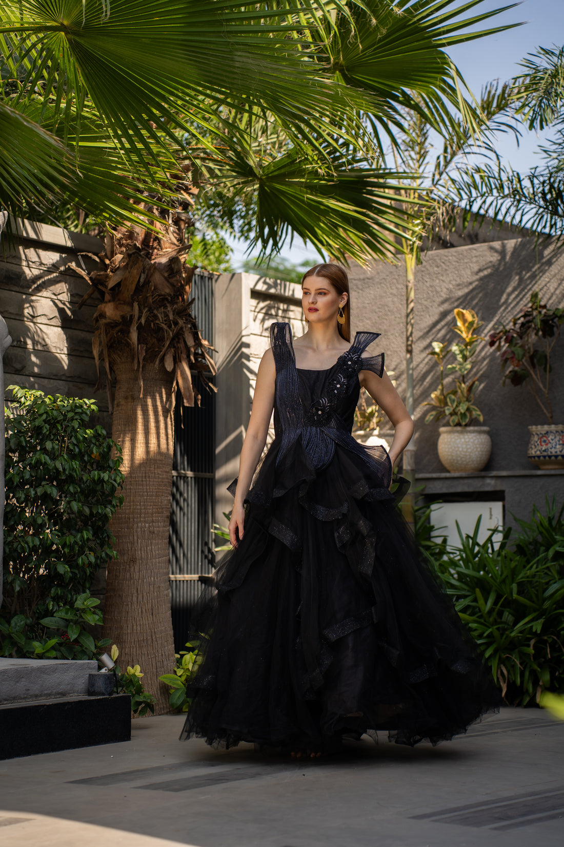 Black Cocktail Gown