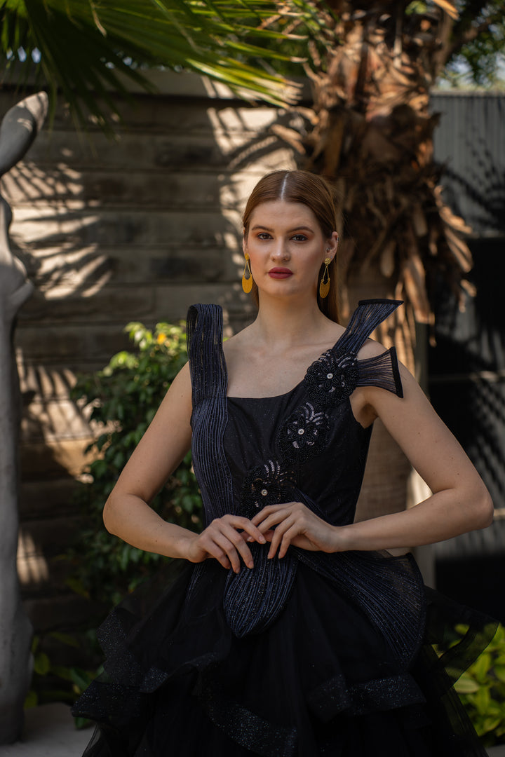 Black Cocktail Gown