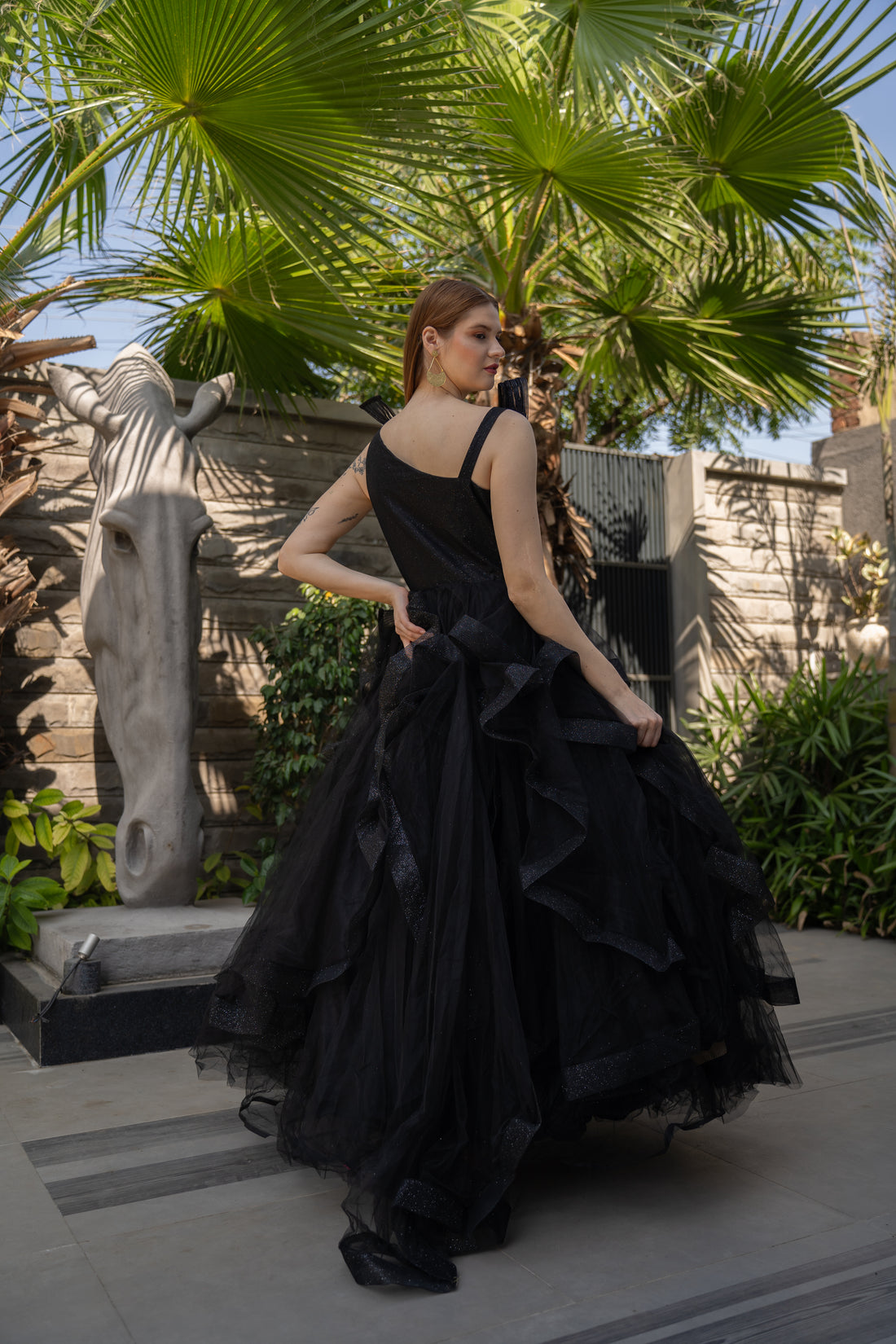 Black Cocktail Gown