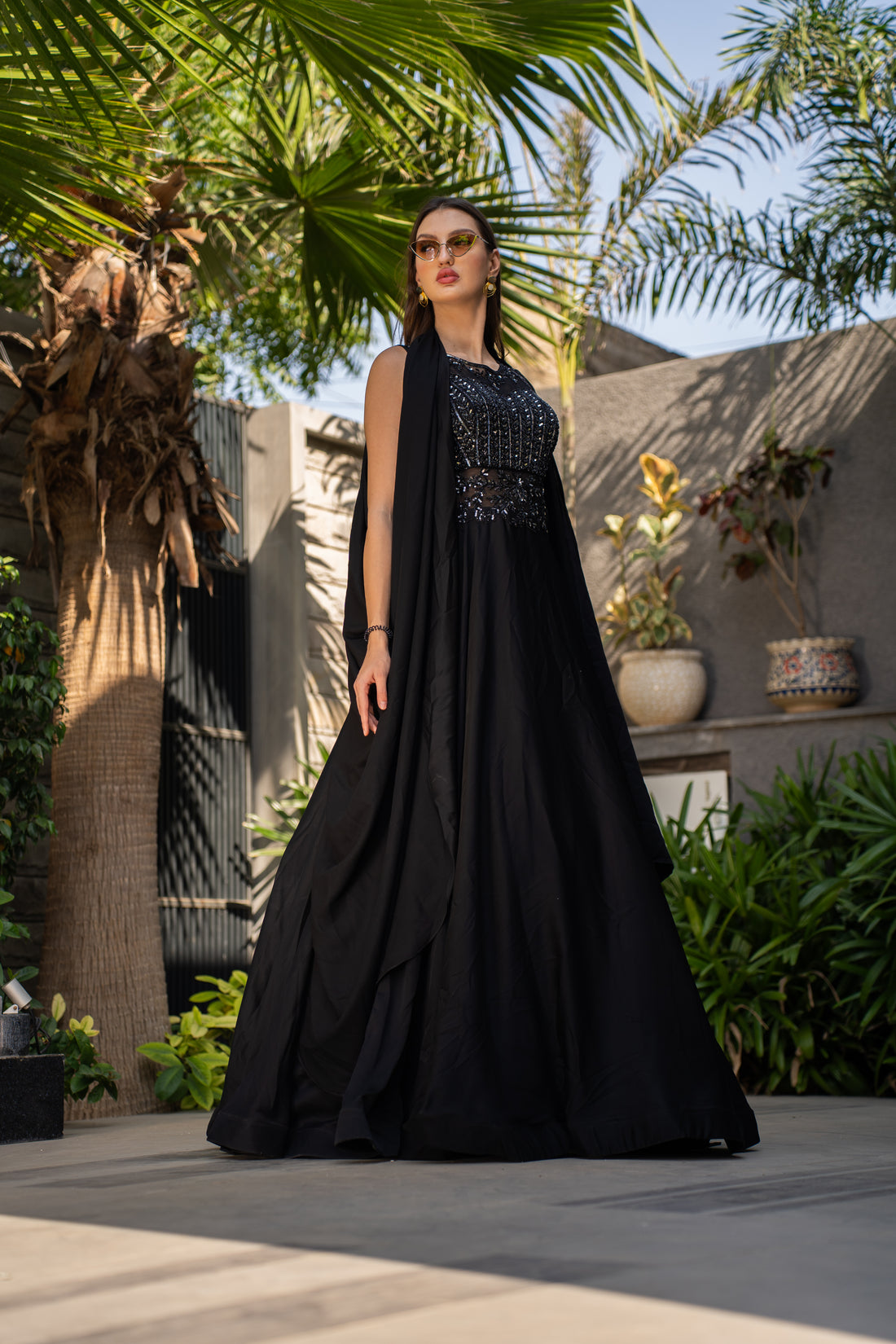 Black Cocktail Gown