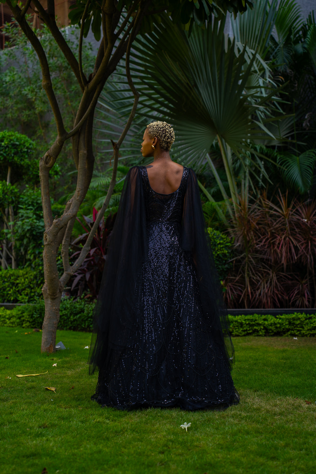 Black Cocktail Gown